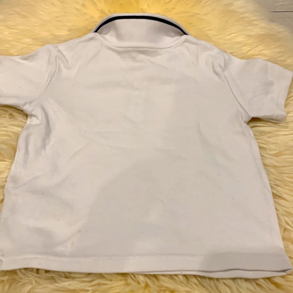 Tommy Hilfiger White 3 Button Polo in Size 24M - Picture 5 of 5